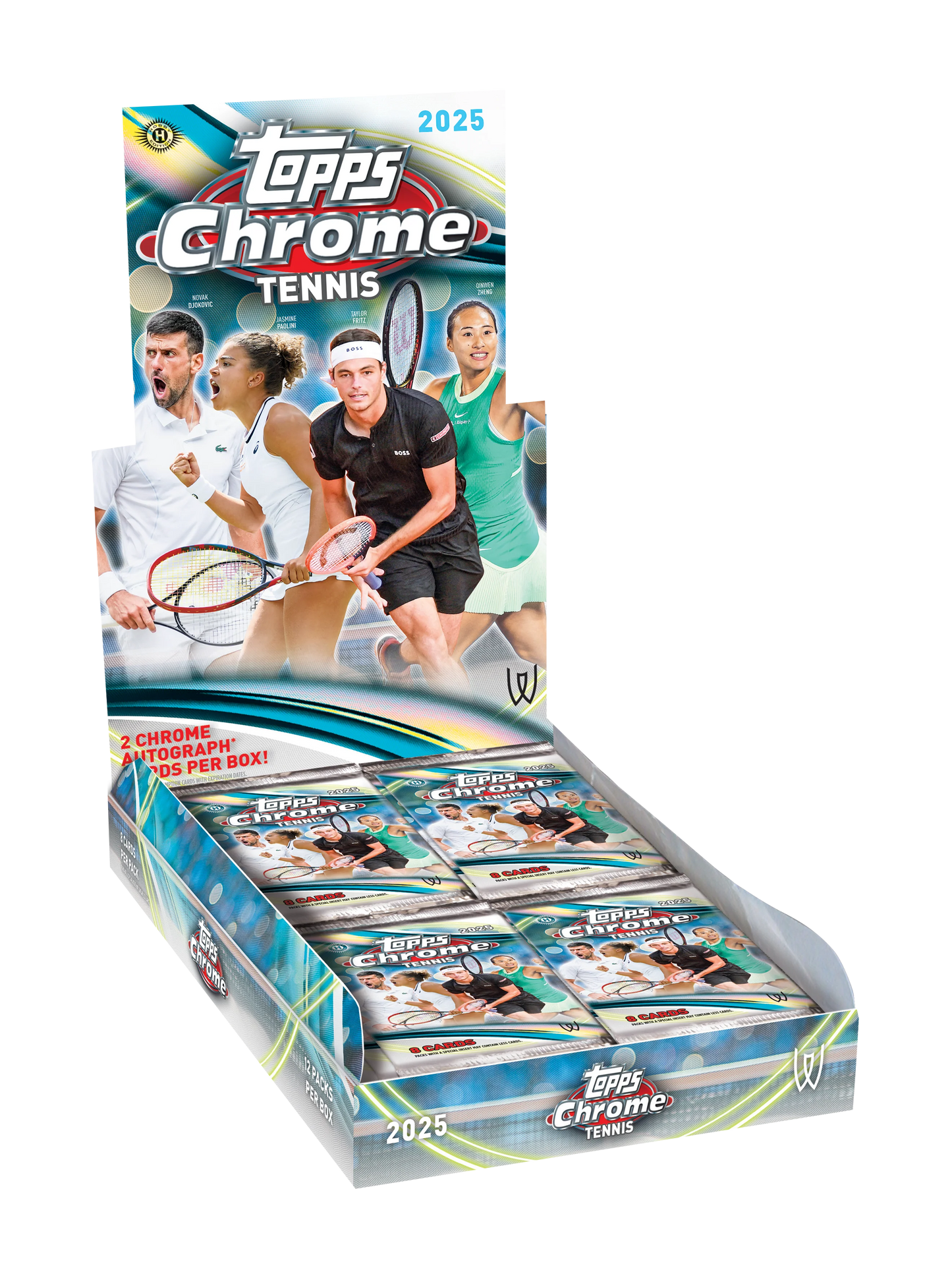 2025 Topps Chrome® Tennis - Hobby Box
