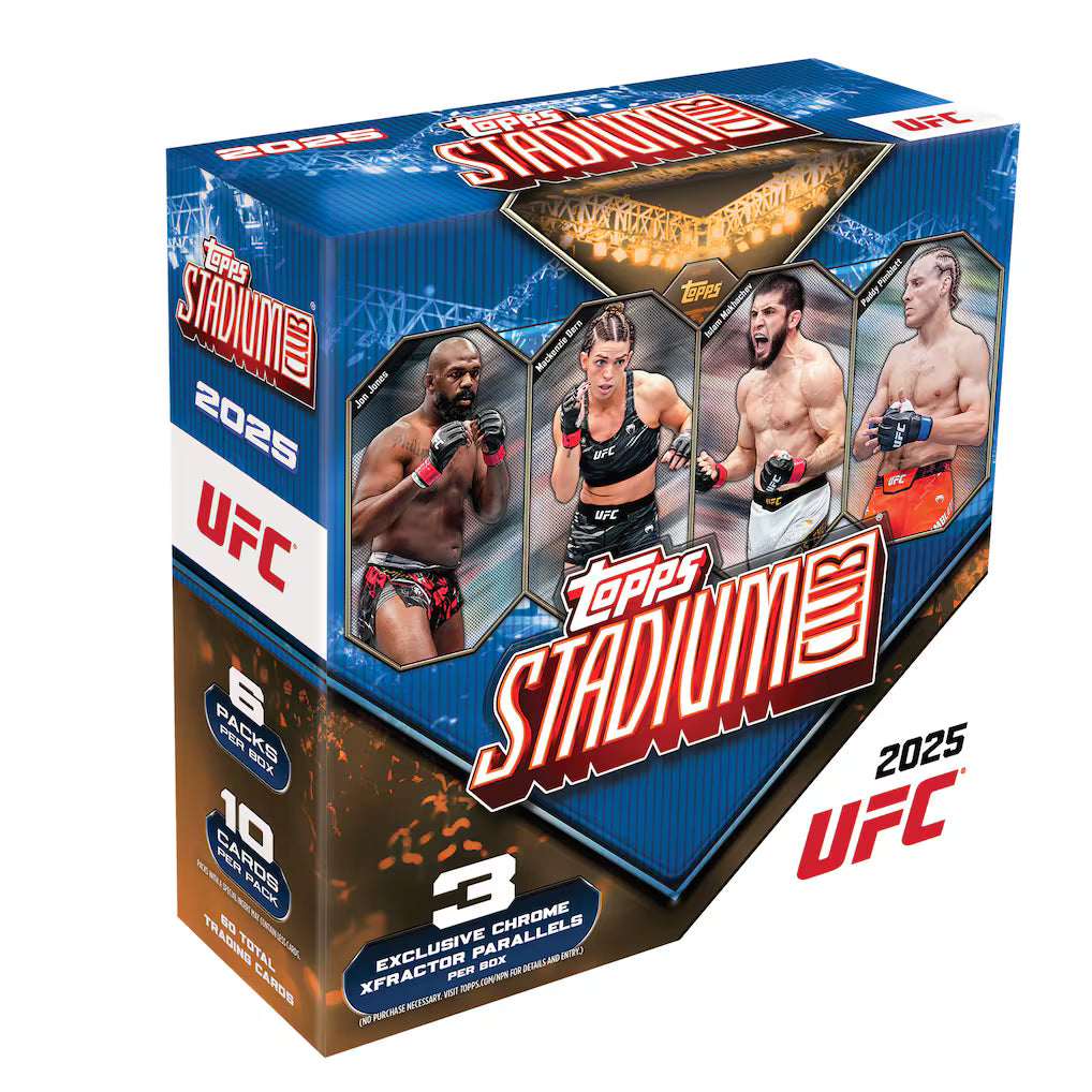 2025 Topps Stadium Club UFC – Mega Box