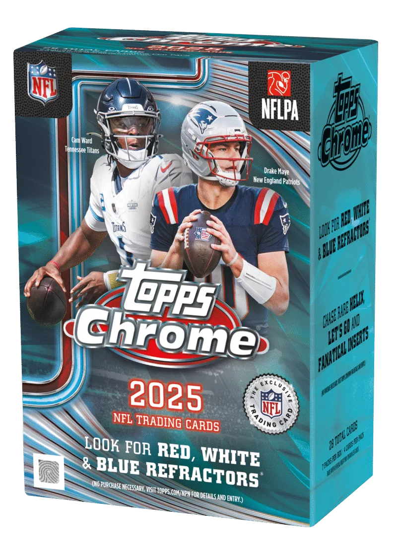 2025 Topps Chrome® Football - Value Box