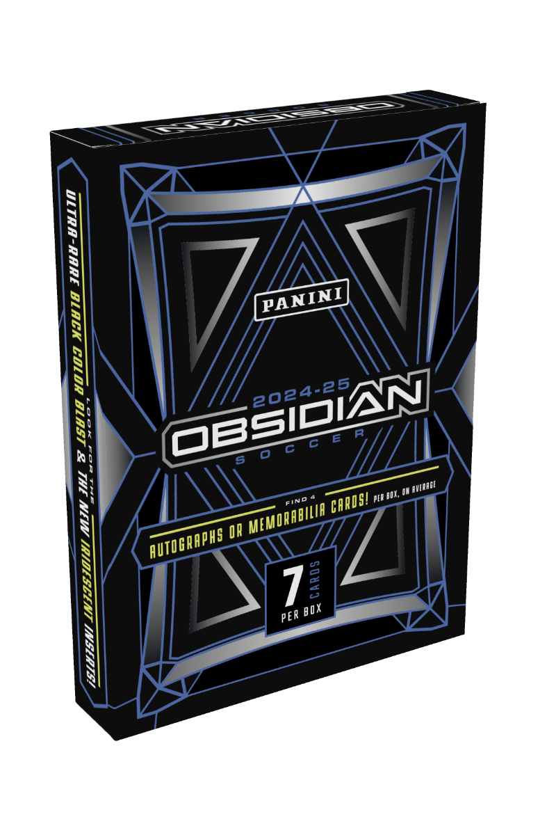 2024-25 Panini Obsidian Soccer Trading Card Box (Hobby)