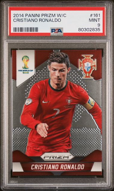 2014 PANINI PRIZM WORLD CUP #161 CRISTIANO RONALDO