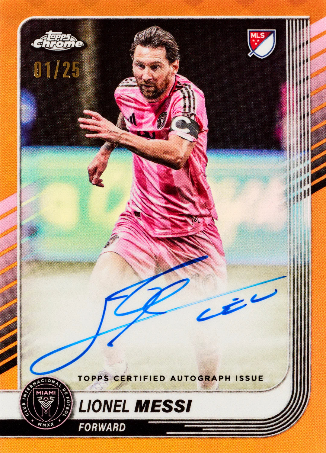 Topps Chrome MLS 2025 Value Box