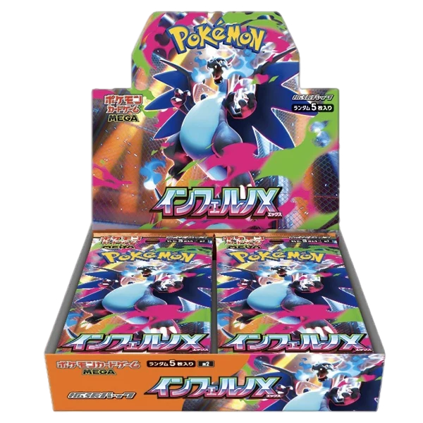 Caja 30 Sobres Inferno X Japones Pokemon