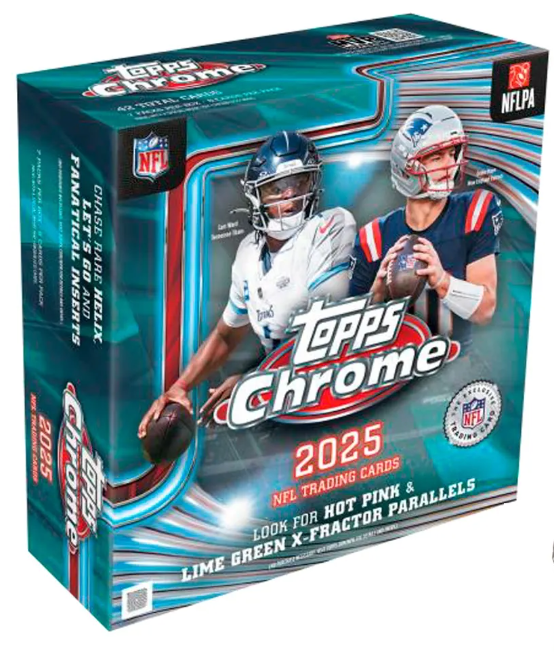 2025 Topps Chrome NFL – Mega Box