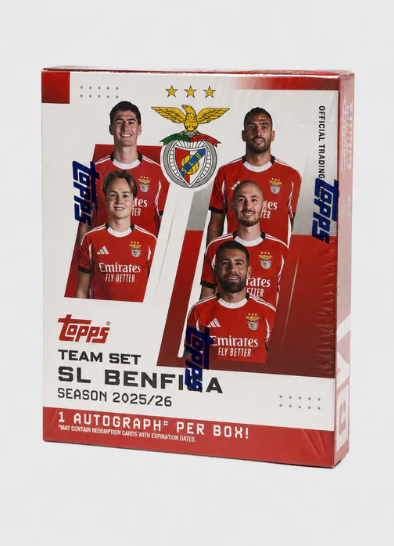 Topps SL Benfica 2025/26 Team Set Box
