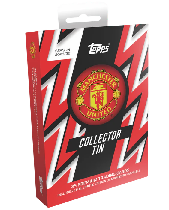 Topps Manchester United Tin Collector 2025/26