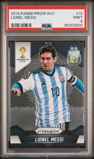 2014 PANINI PRIZM WORLD CUP #12 LIONEL MESSI
