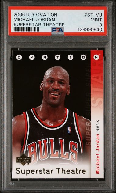2006 UPPER DECK OVATION SUPERSTAR THEATRE #ST-MJ MICHAEL JORDAN SUPERSTAR THEATRE