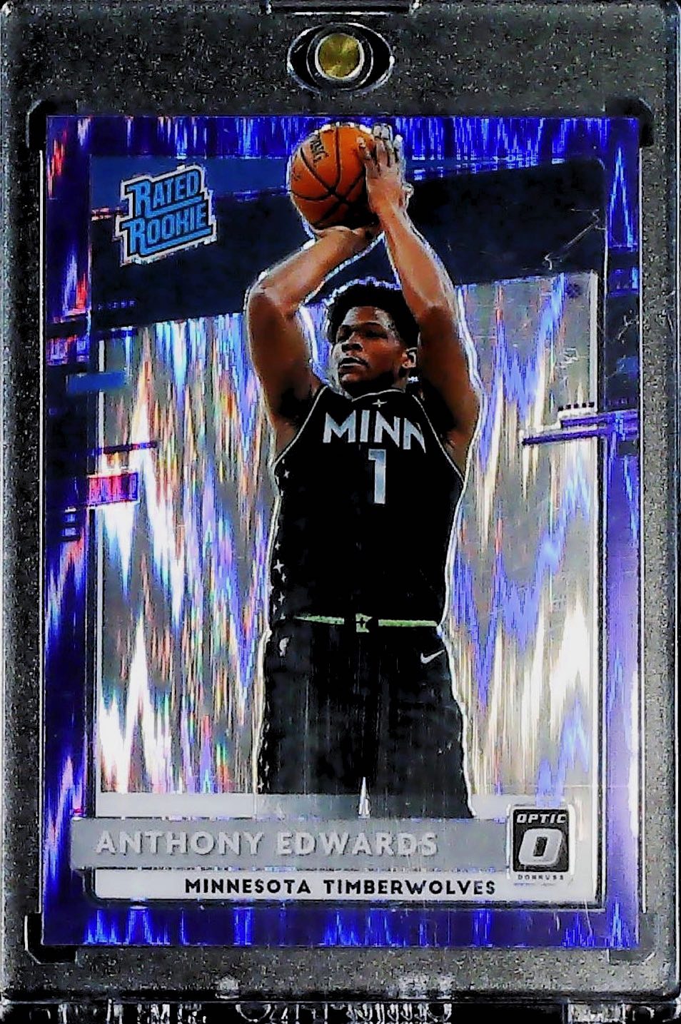 Anthony Edwards Rated Rookie Purple