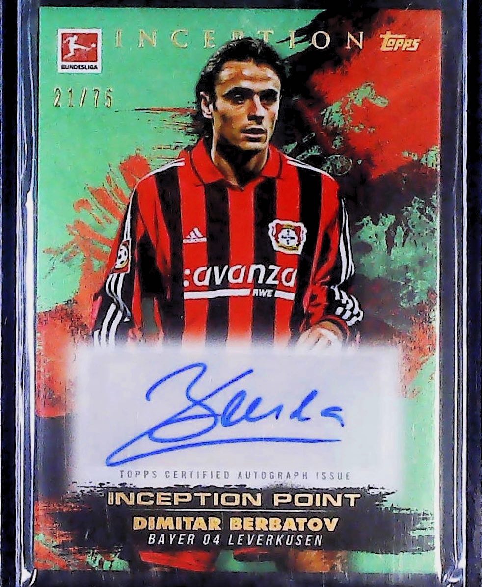 Dimitar Berbatov Inception Auto /75
