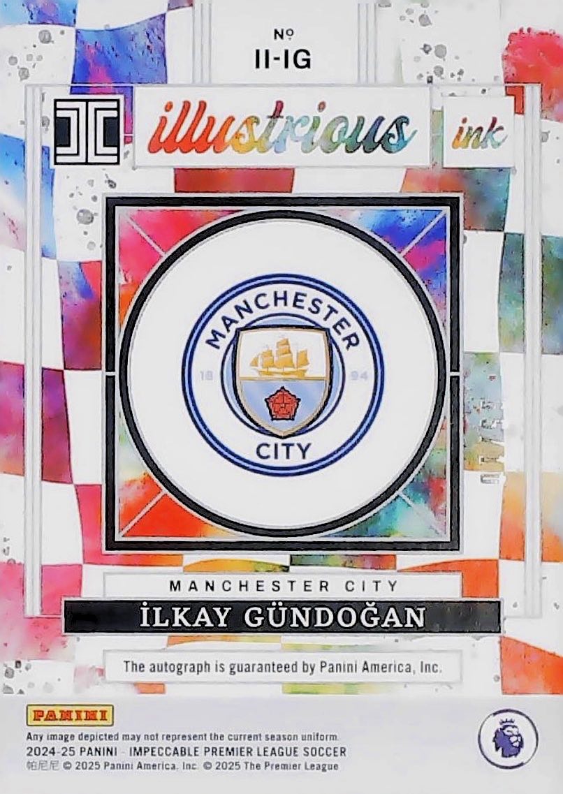 Ilkay Gundogan Illustrious Auto /10