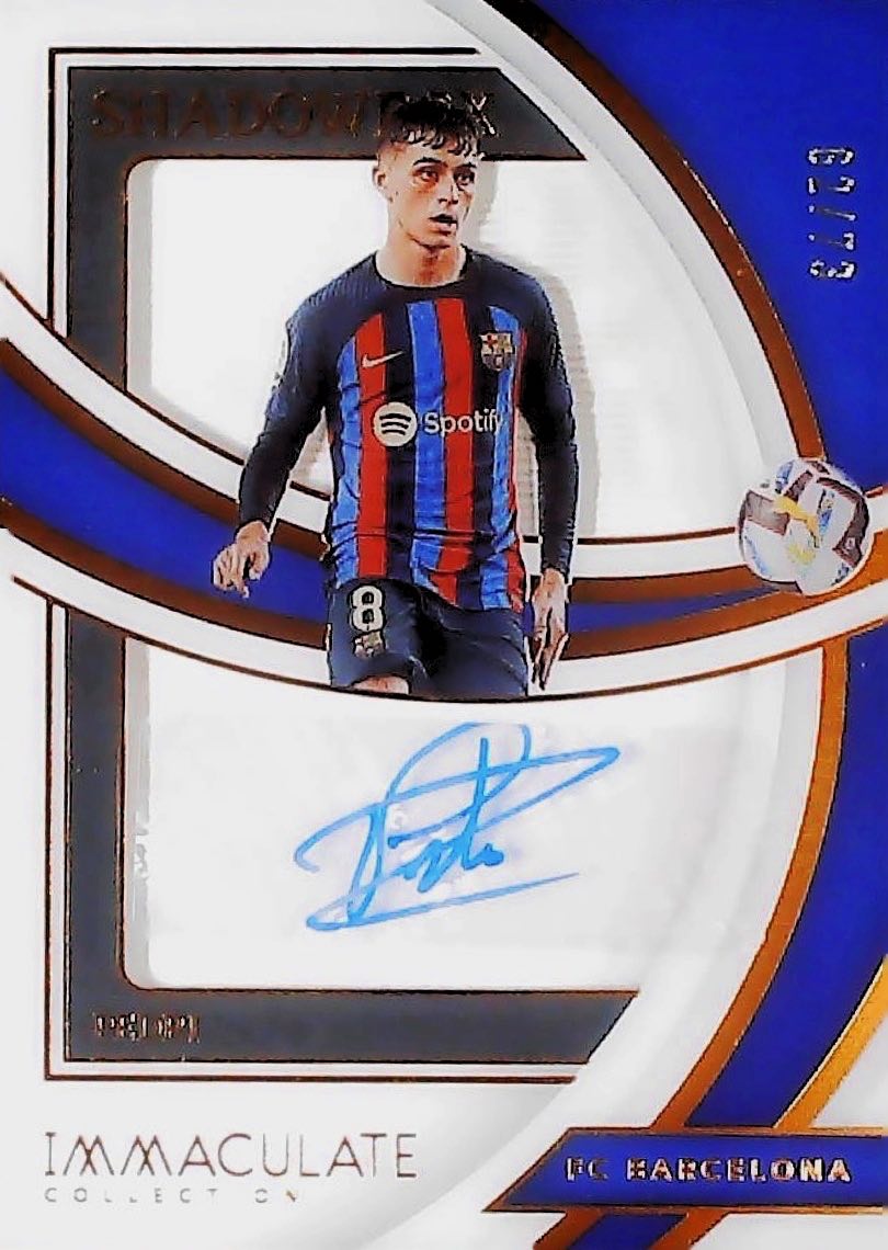 Pedri Immaculate /73 Auto