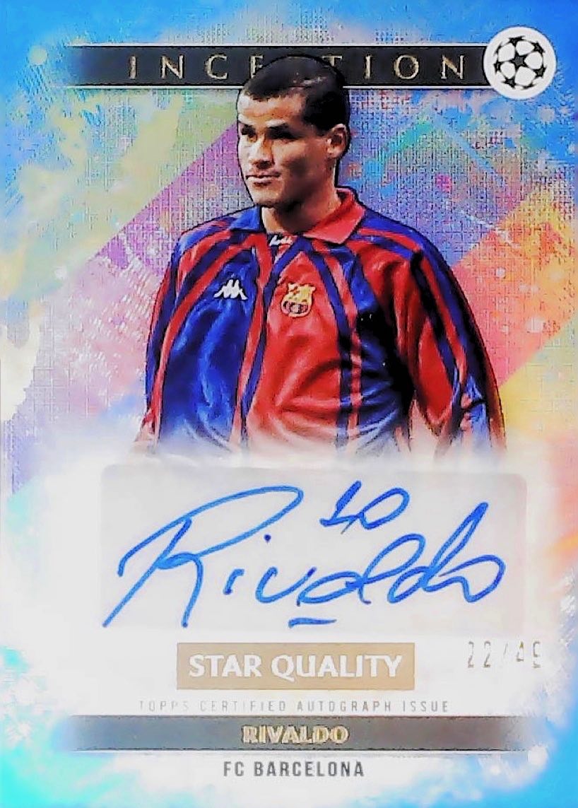 Rivaldo Inception /49 Autógrafo