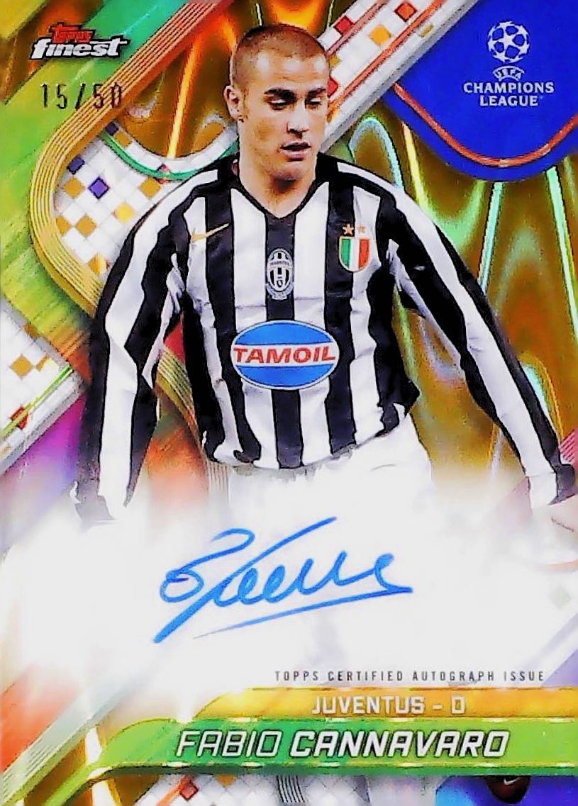 Fabio Cannavaro Auto /50 Finest