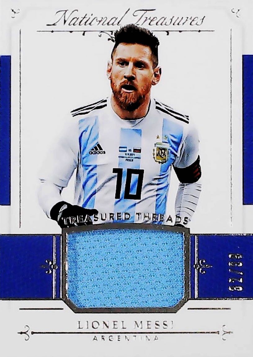 2018 TREASURED THREADS LIONEL MESSI #TH-LM