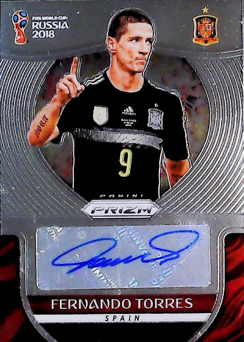 2018 FERNANDO TORRES AUTOGRAPH #S-FT