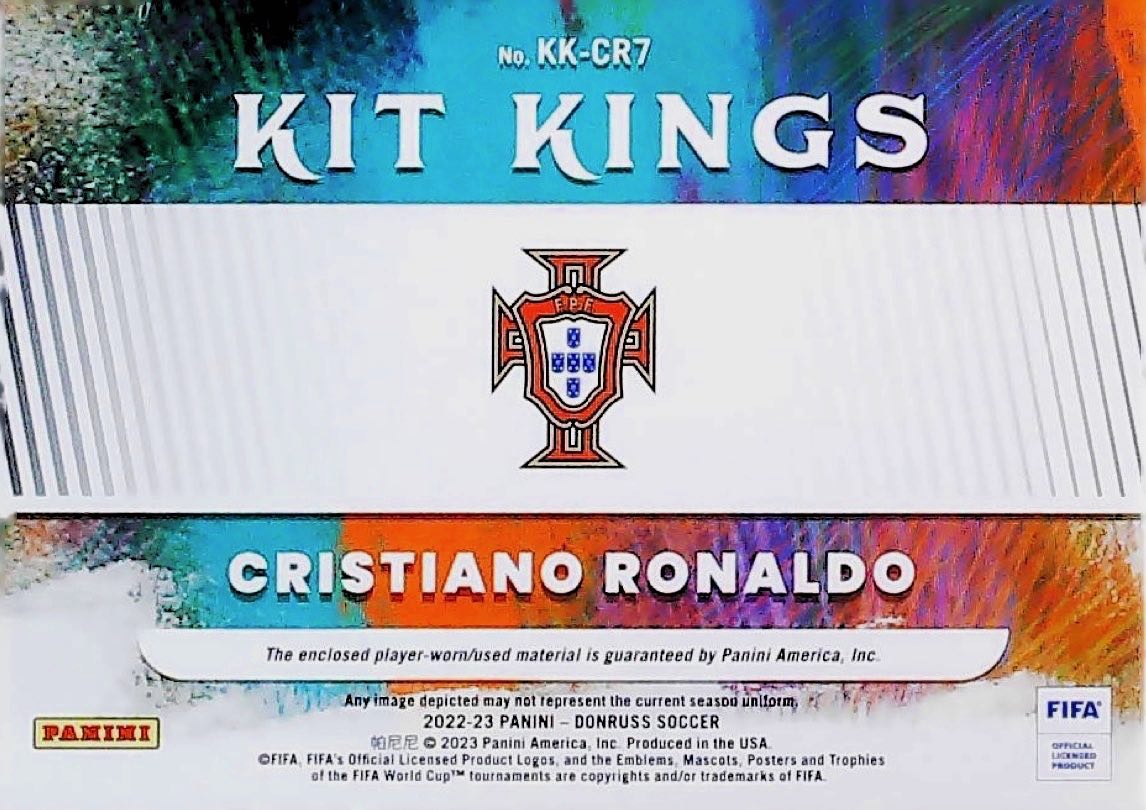 2022-23 CRISTIANO RONALDO KIT KINGS #KK-CR7
