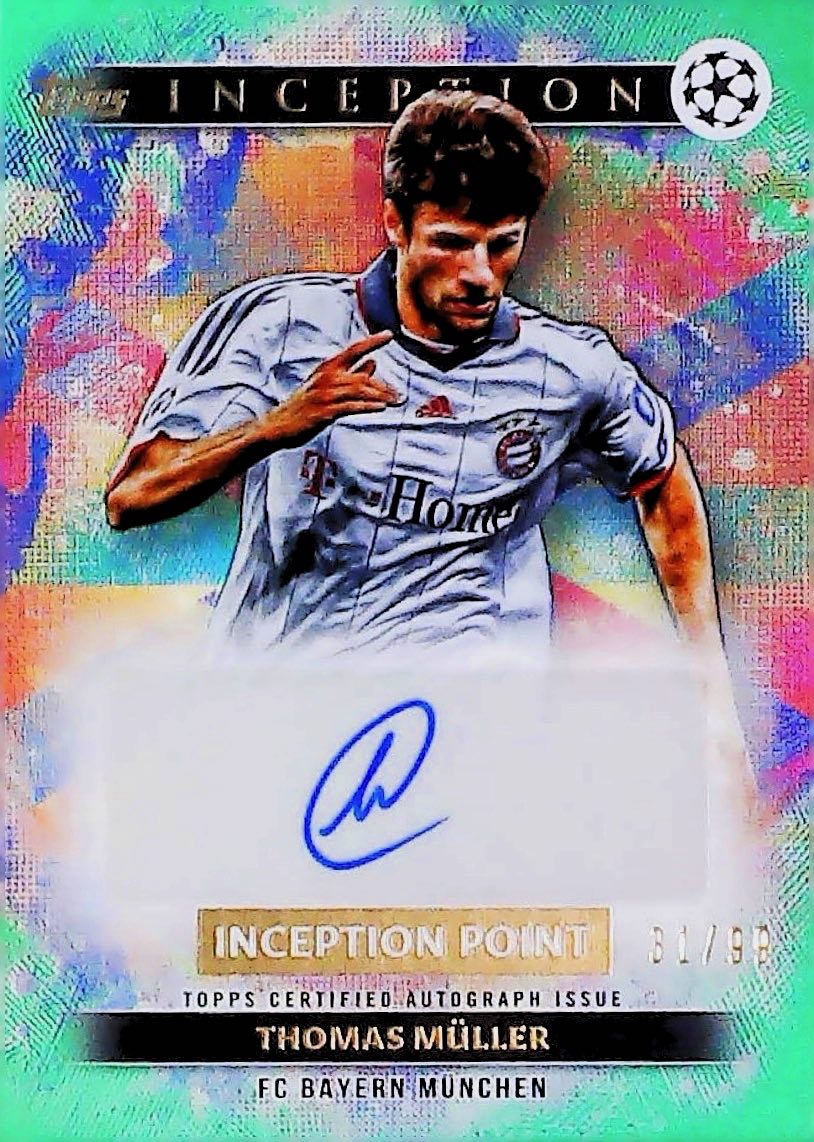 2025 THOMAS MÜLLER INCEPTION AUTOGRAPH #IPA-TM