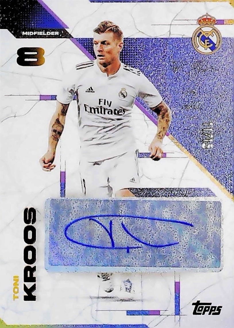 2025 TONI KROOS LOS BLANCOS AUTOGRAPH /15 #MM-TK