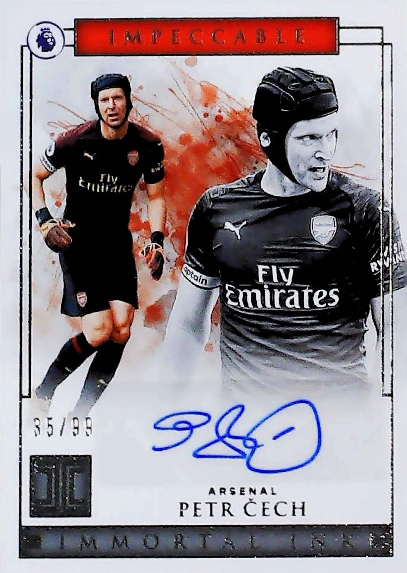 2019-20 PETR CECH IMPECCABLE IMMORTAL INK #IM-PC