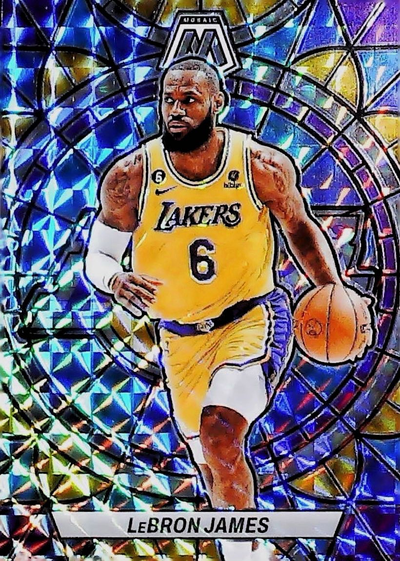 2022-23 STAINED GLASS LEBRON JAMES #2