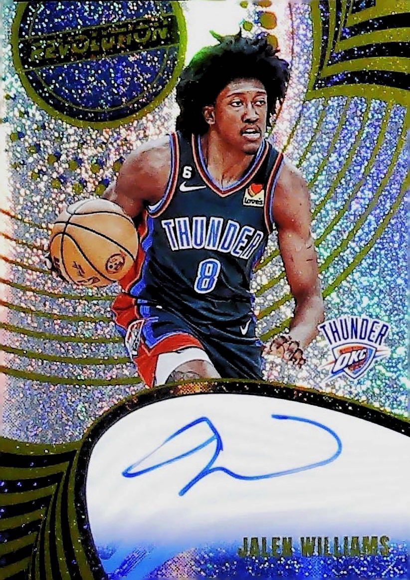 2023-24 JALEN WILLIAMS AUTOGRAPH REVOLUTION #A-JWT
