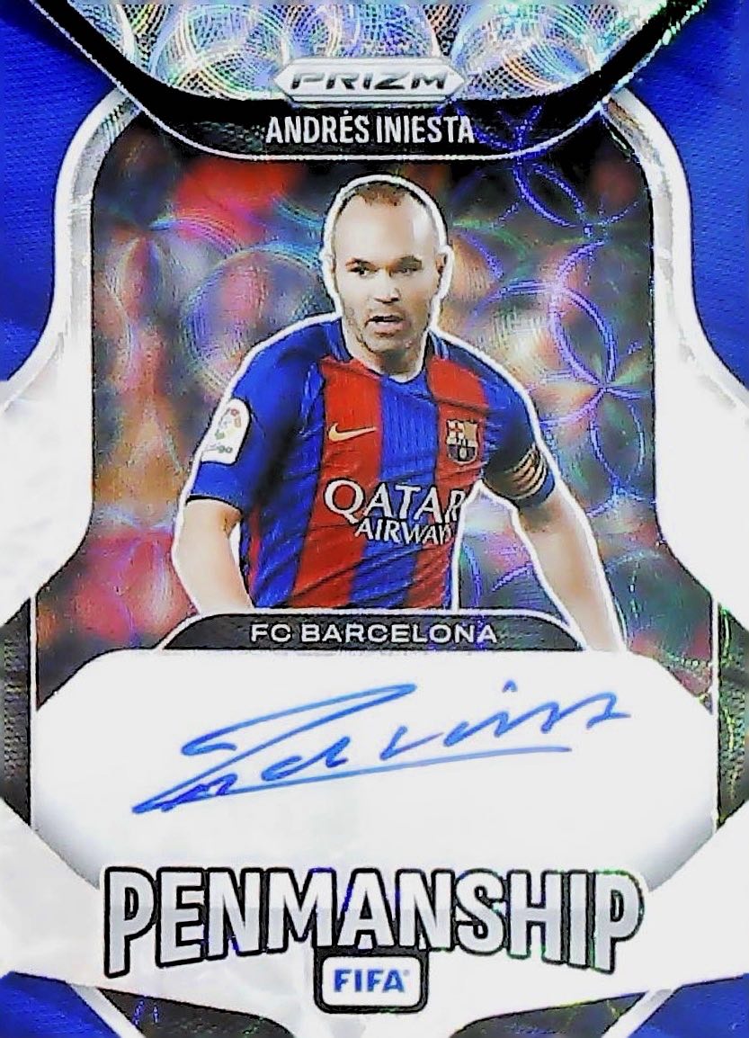 2025-26 ANDRES INIESTA PENMANSHIP #P-AI