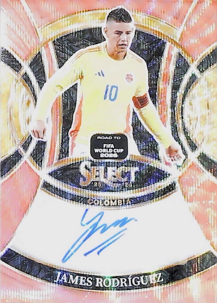 2025-26 JAMES RODRIGUEZ AUTOGRAPH SELECT #S-JR