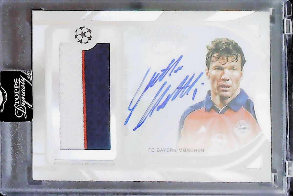 2025 LOTHAR MATTHAUS DYNASTY AUTOGRAPHED PATCH CARD #APL-MA2