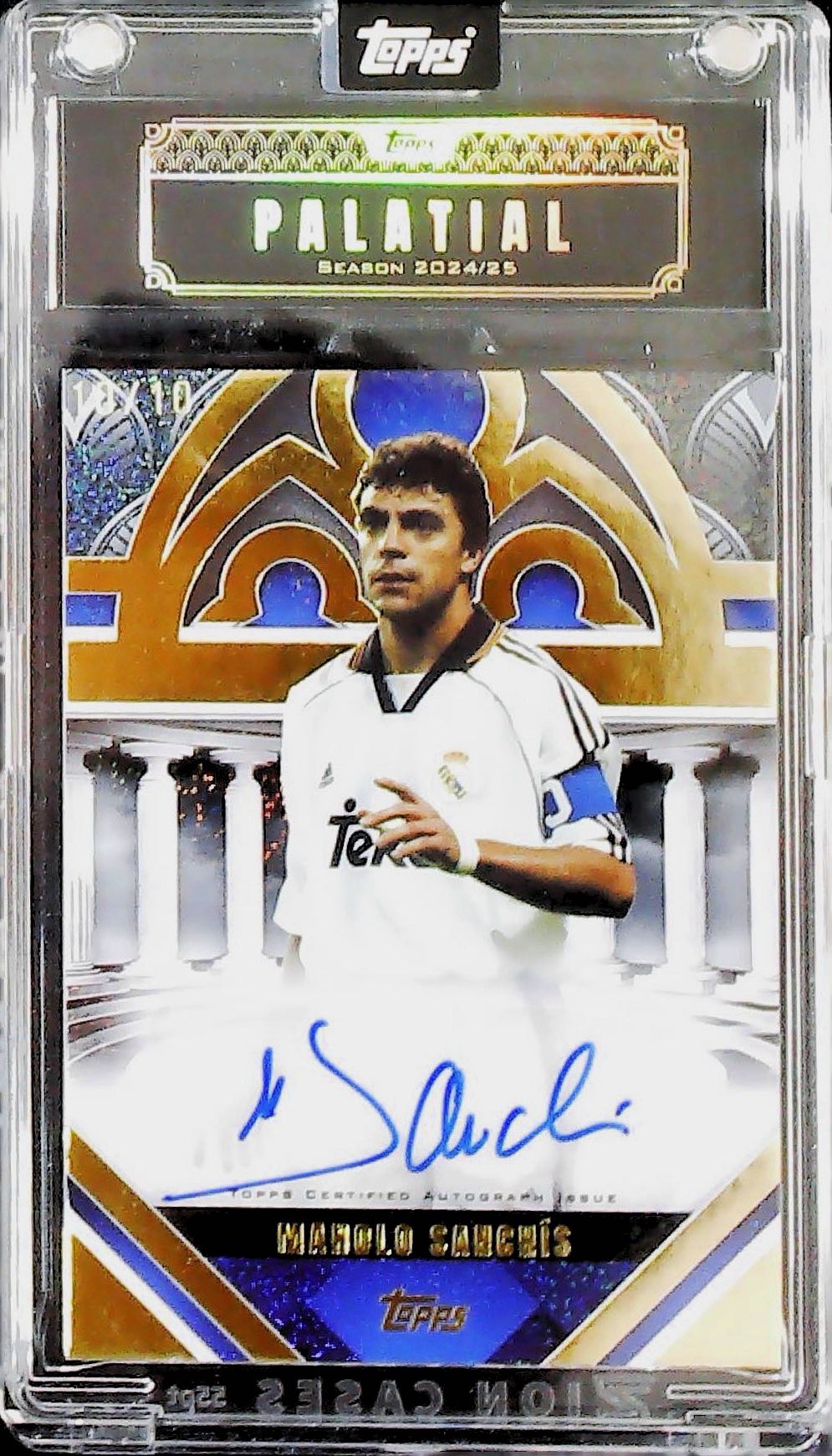 MANOLO SANCHÍS PALATIAL AUTOGRAPH /10 #PA-SA