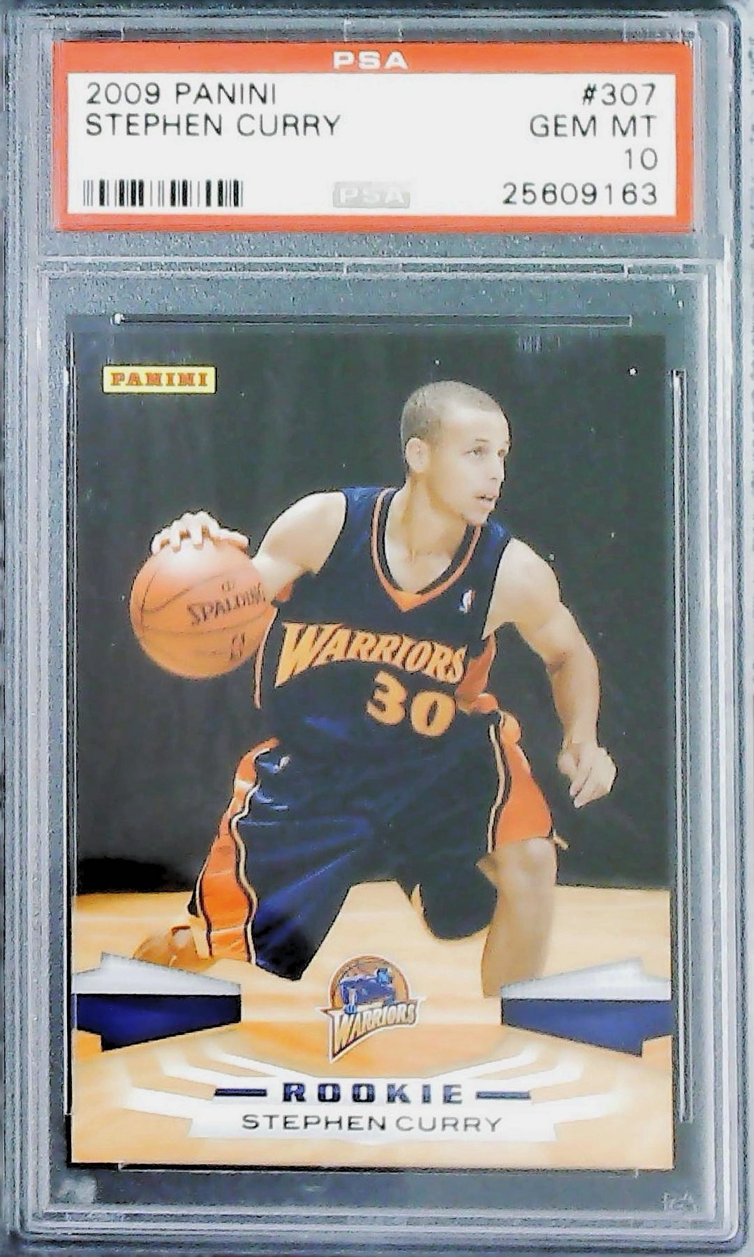 2009 STEHPHEN CURRY NBA HOOPS PSA 10 #307