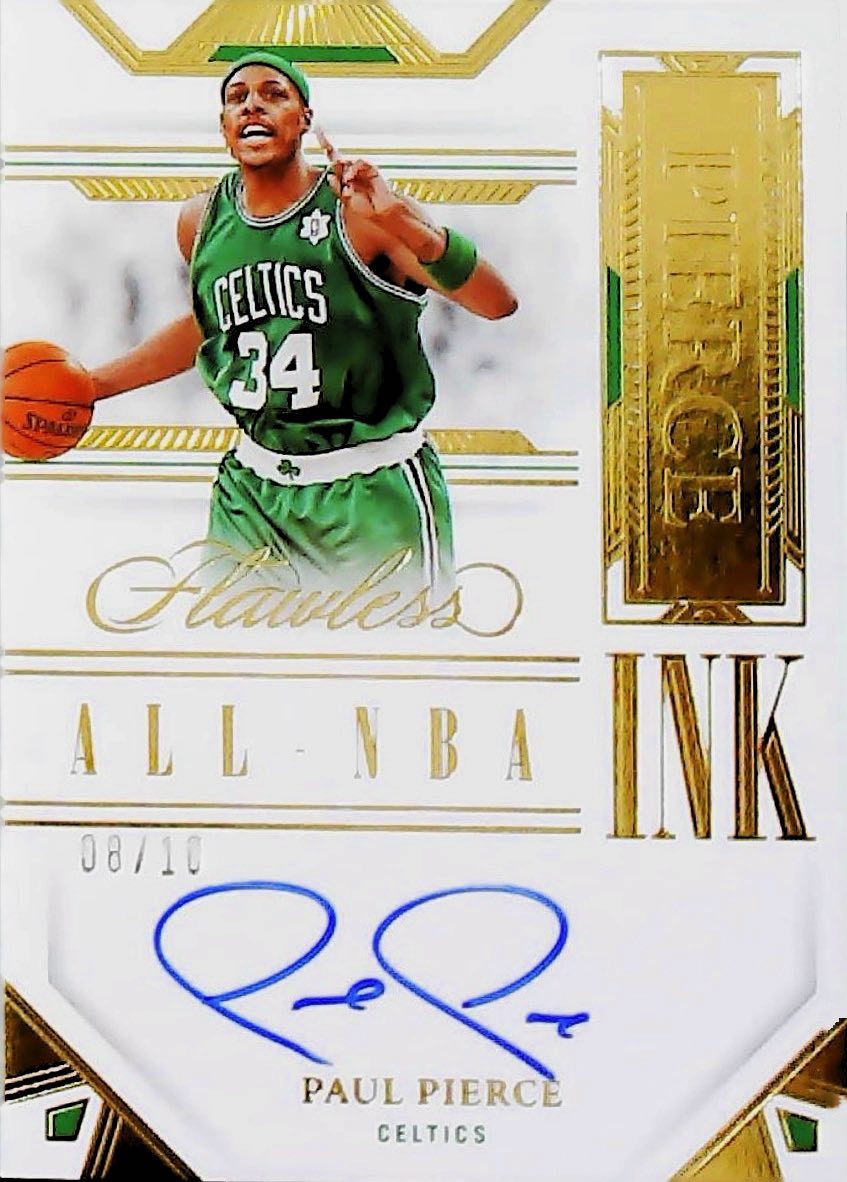 2022-23 PAUL PIERCE FLAWLESS ALL-NBA INK /10 #ALL-PPC