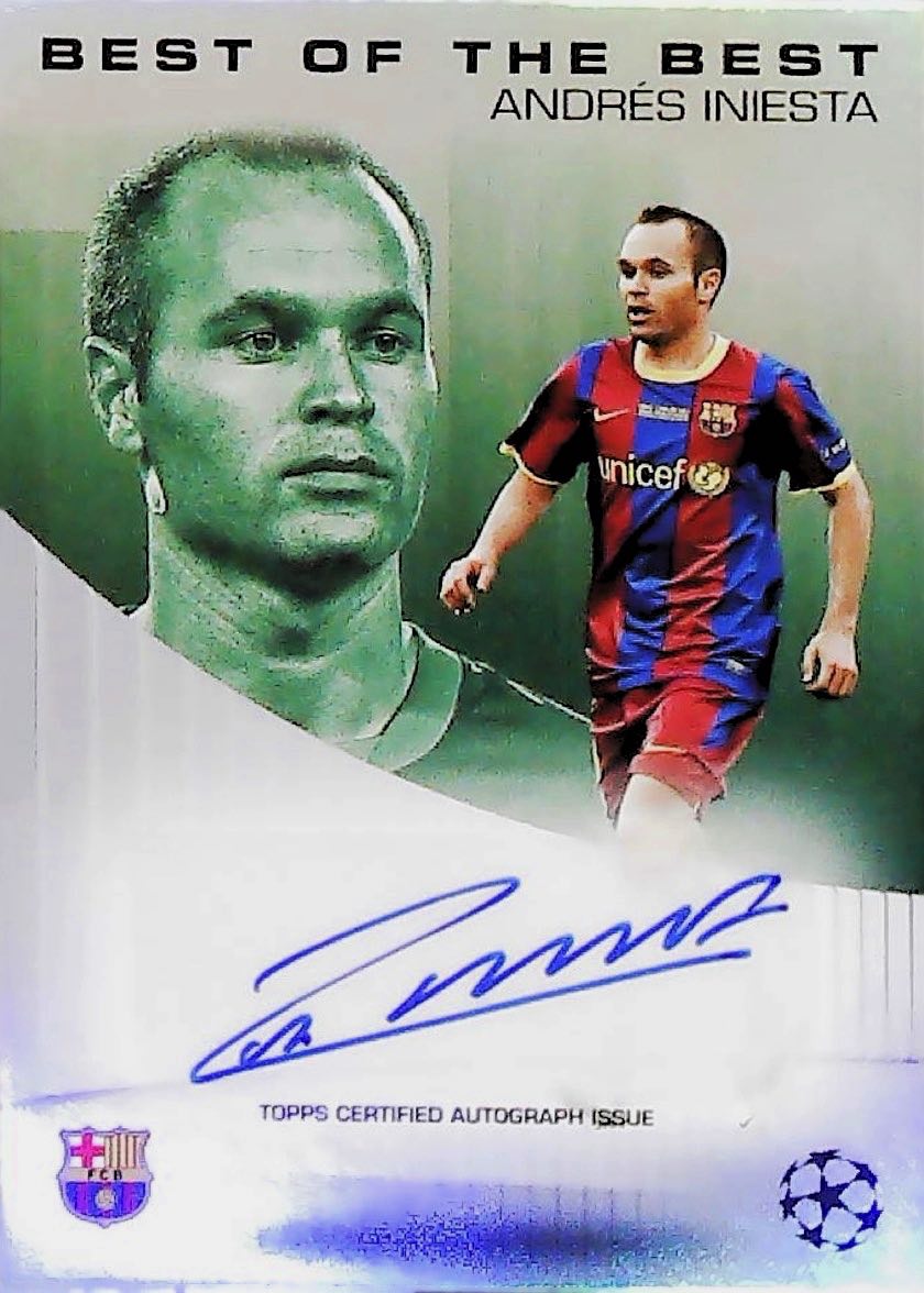 BEST OF THE BEST ANDRÉS INIESTA #BBA-AI