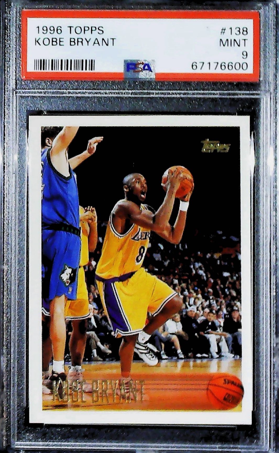 1996 TOPPS #138 KOBE BRYANT
