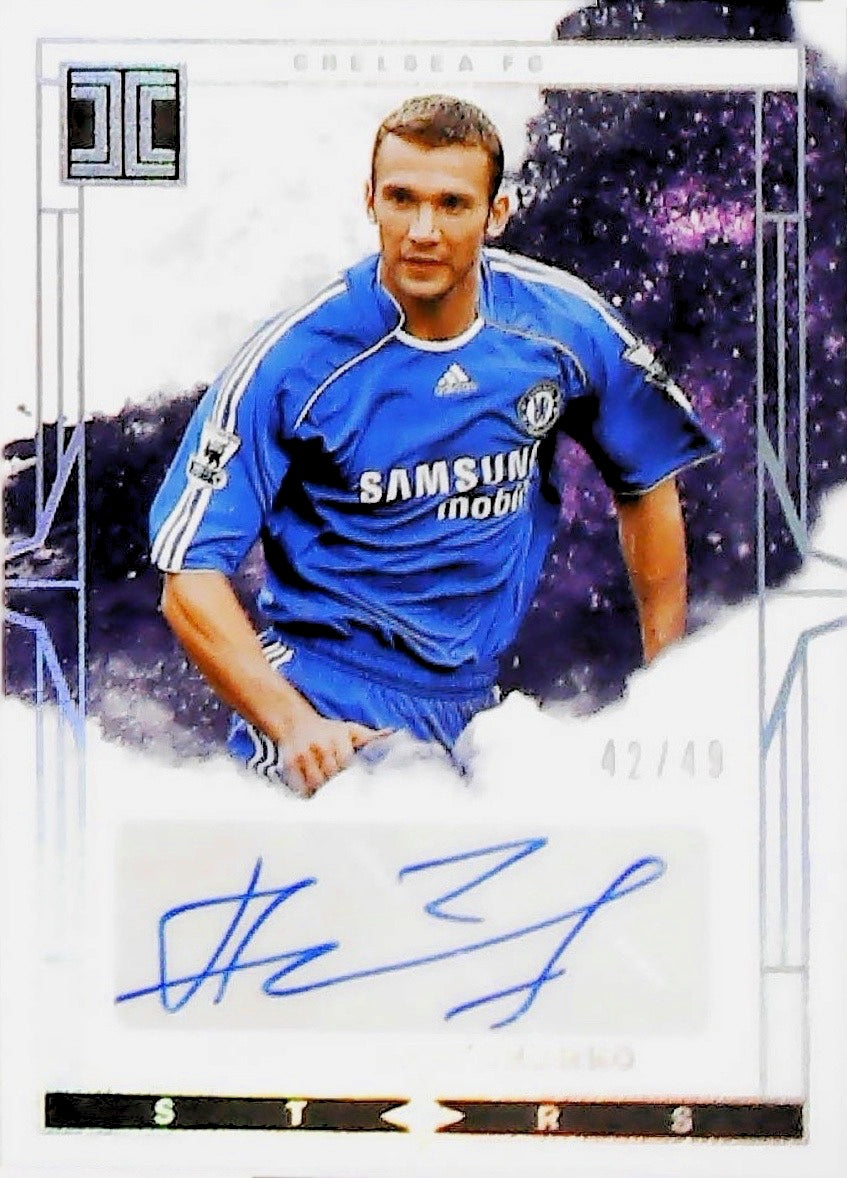 ANDRIY SHEVCHENKO IMMPECABLE /49 AUTOGRAPH #IS-AS