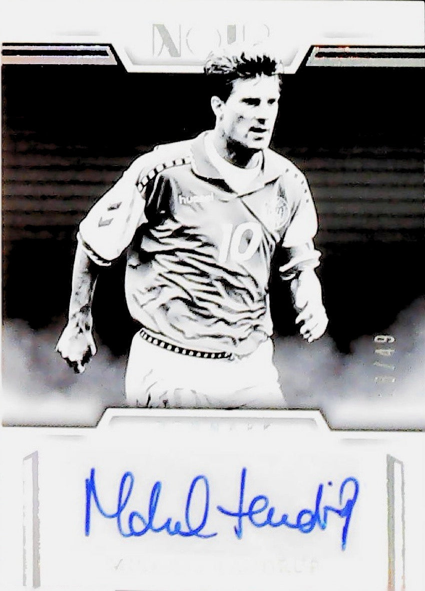 MICHAEL LAUDRUP NOIR AUTOGRAPH /49 #AN-ML