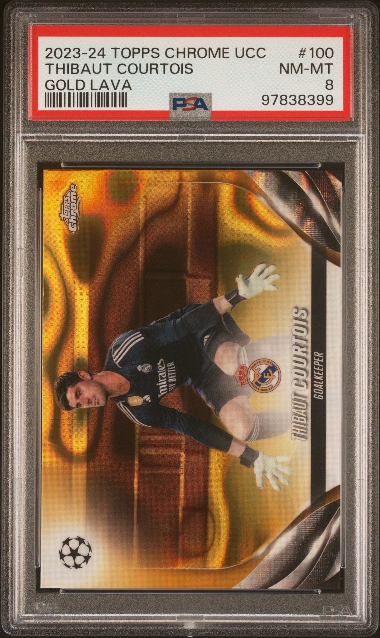 COURTOIS PSA 8 GOLD LAVA