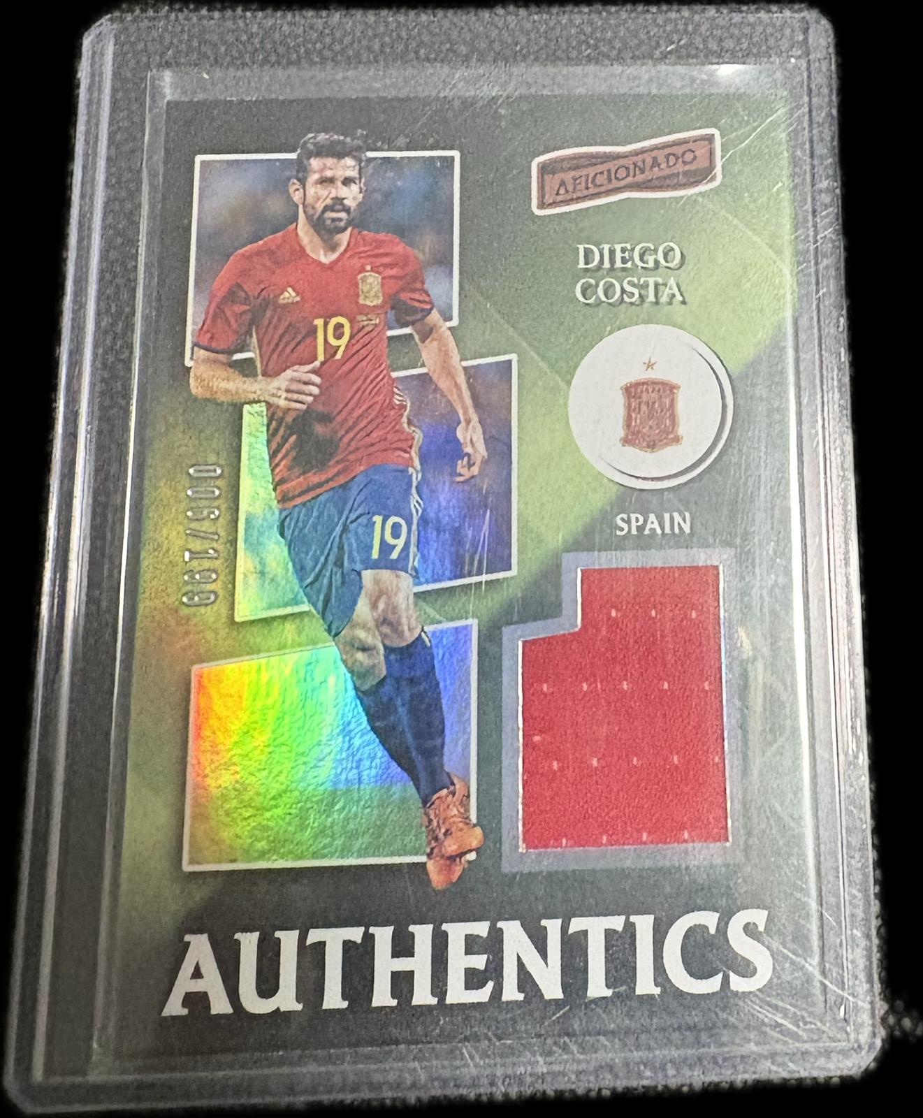 DIEGO COSTA AFICIONADO /199 MEMORABILIA