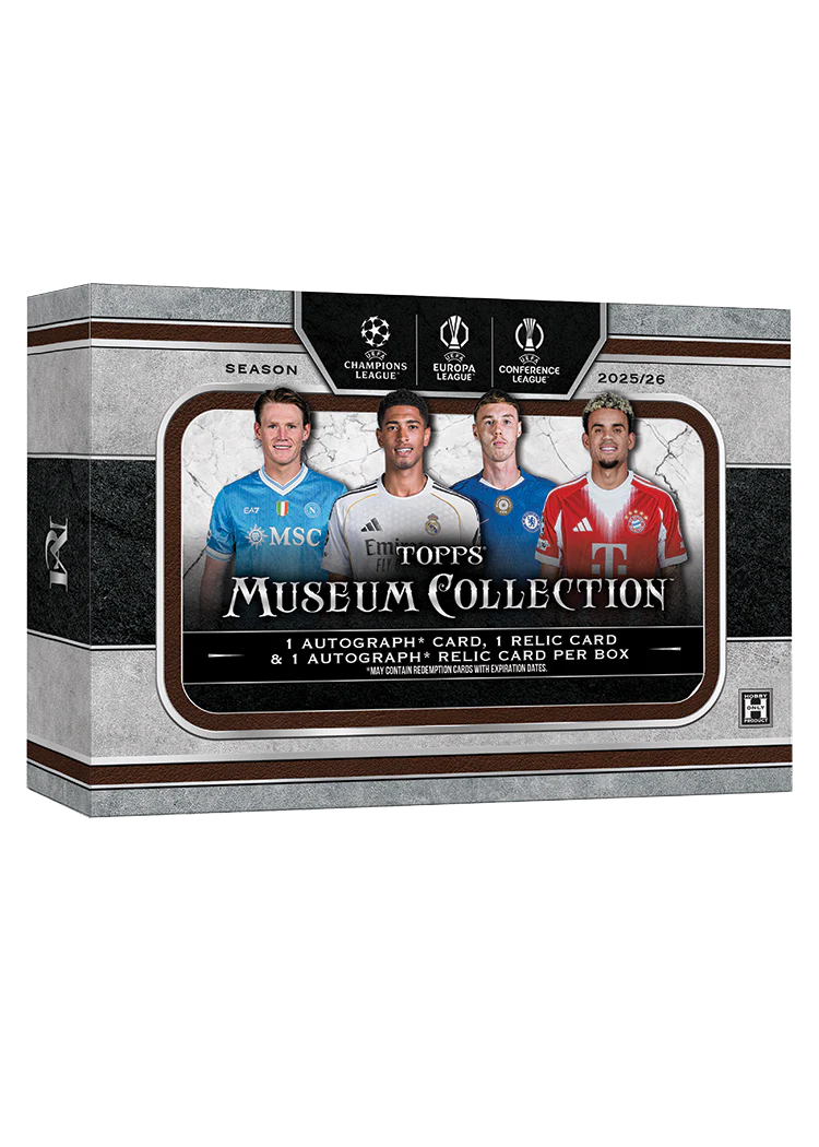 2025-26 Topps Museum UEFA Club Competitions – Hobby Box