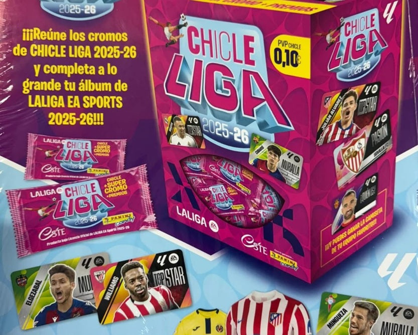 CAJA CHICLES LIGA ESTE