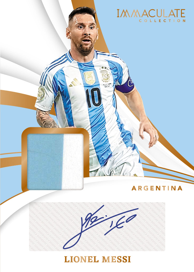 2024-25 Panini Immaculate Soccer Trading Card Box (Hobby)