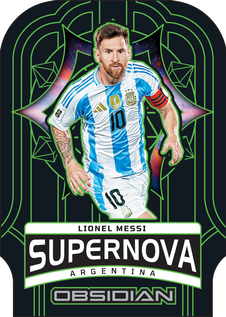 2024-25 Panini Obsidian Soccer Trading Card Box (Hobby)