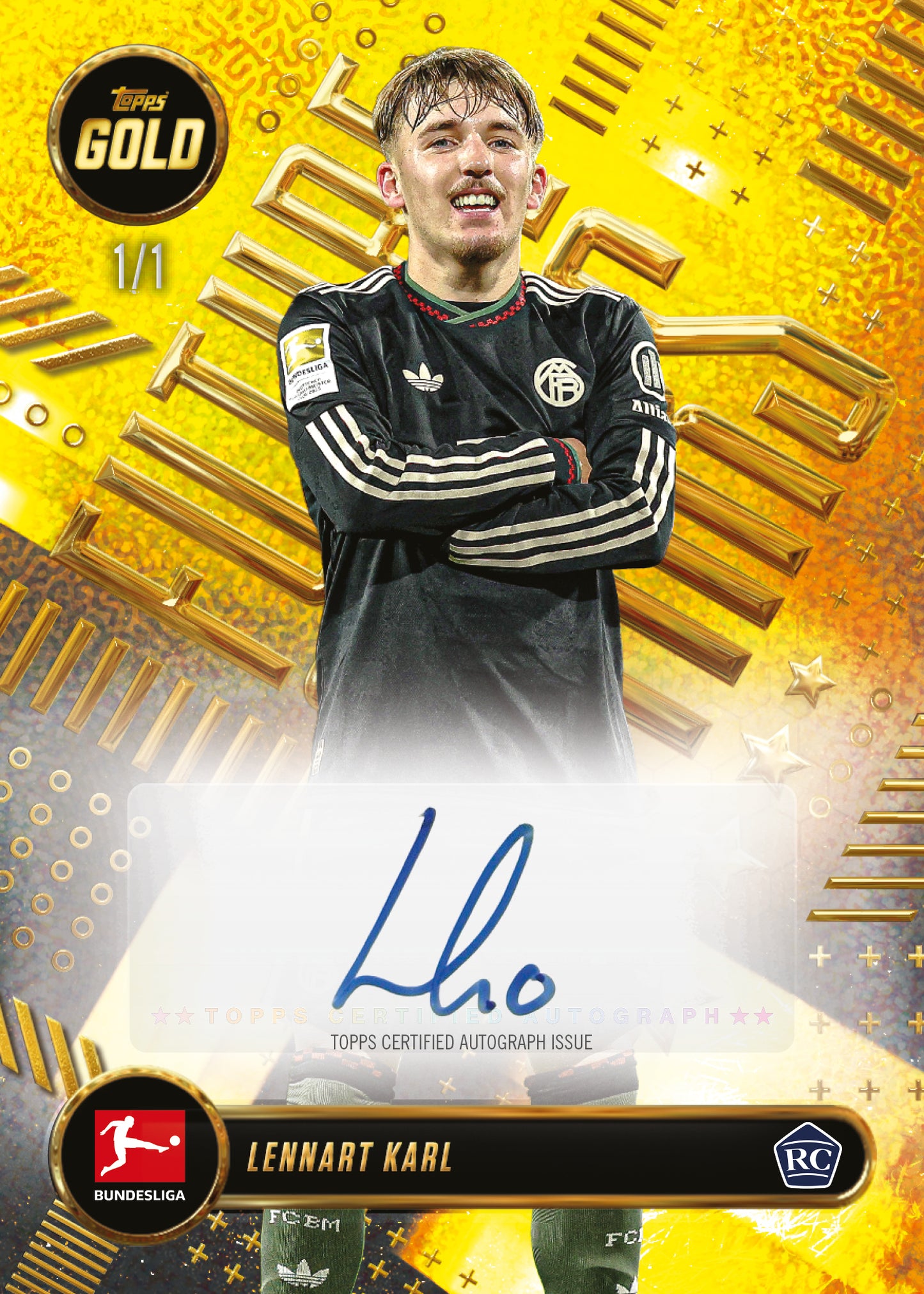 2025-26 Topps Bundesliga Gold Box