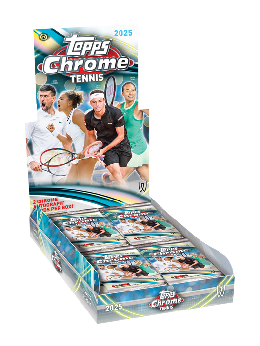 2025 Topps Chrome® Tennis - Hobby Box
