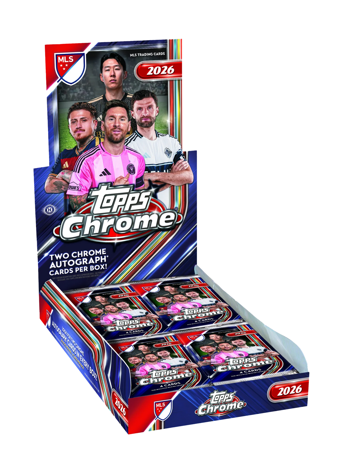 2026 Topps MLS Chrome - Hobby Box (Pre-order)