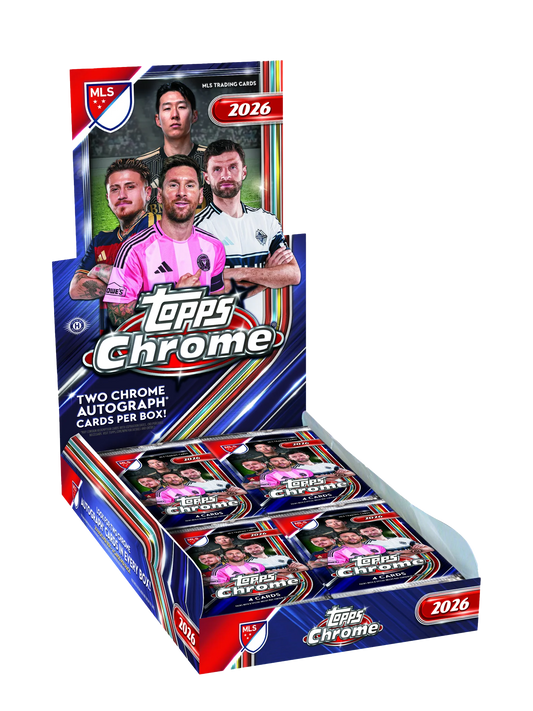 2026 Topps MLS Chrome - Hobby Box (Pre-order)