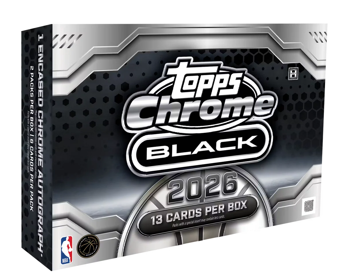 Topps Chrome Black Basketball 2025-26 - Hobby Box