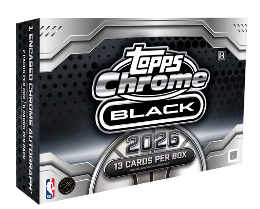 Topps Chrome Black Basketball 2025-26 - Hobby Box