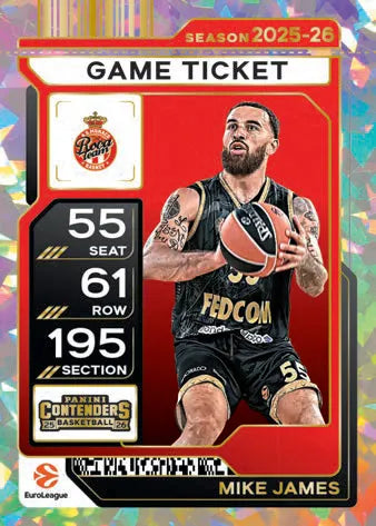2025-26 Panini EuroLeague Contenders Basketball Mega Box