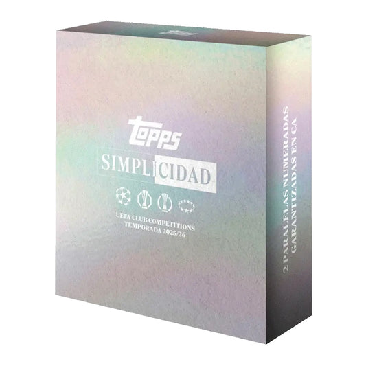 2025/26 Topps Simplicidad UEFA Club Competitions Football Hobby Box